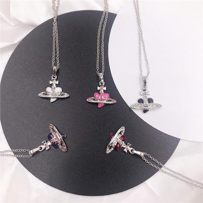 Vintage Edle 14k Reales Gold Herz Kette Halskette Für Frauen Luxus Schmuck Anhänger Aaa Shiny Zirkonia Hochzeit Party Geschenk ins