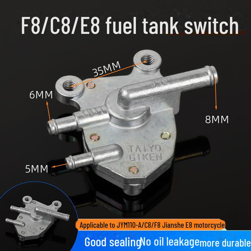 

Изогнутый луч JS110 переключатель топлива для мотоцикла (JYM110 Масляный переключатель, F8 E8 Бак Переключатель, C8 Отрицательный переключатель давления)