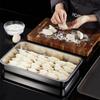 Shougu 316 Stainless Steel Dumpling Fresh-keeping Boxes (2-pack)
