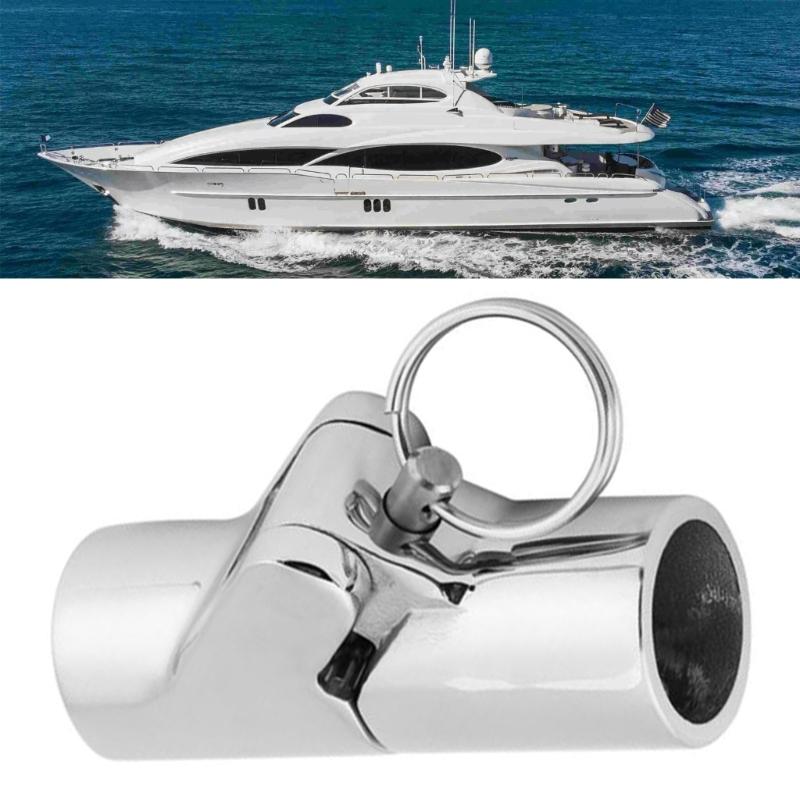 316 Stainless Steel Boat Hardware Rotating Pipe Joint Tube Coupling Connector Fitting for Marine Yacht Building Hardware