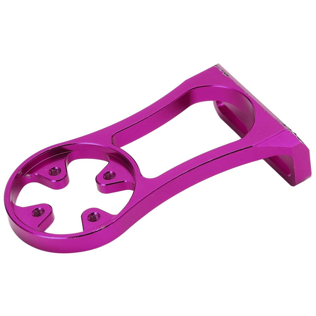 Bike Computer Extended Mount Out Front Bicycle GPS Combo Holder for Outdoor Riding DevicesPurple
