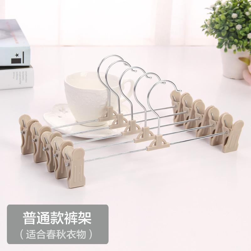 

Вешалки для брюк, упаковка из 10 вешалок для юбок с регулировкой, пластиковая ручка, вешалки для брюк хаки