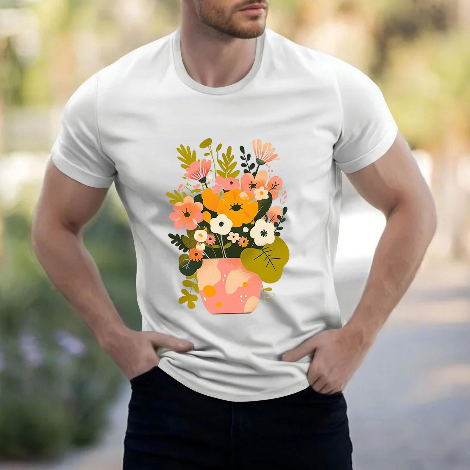 

Мужская рубашка с воротником-стойкой и коротким рукавом, свободная рубашка для отдыха и отдыха, мужская XL белый