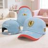 Fashion F1 Ferrari Fan Racing Men's Sun Hats Team Outdoor Baseball Caps For Ferrari Stradale Roma 488 Spider SF90 Accessories