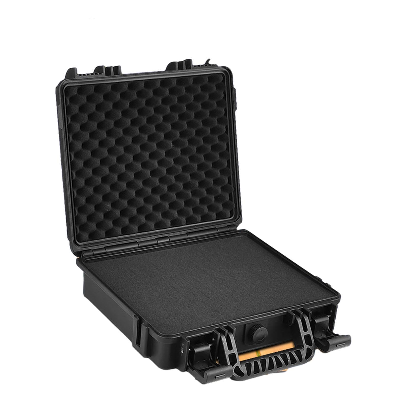 

GUOOL Portable Sponge Bin Handheld Hard Ideal for Storing Equipment and Tools at x x Toolbox, Pre-Cut Carrier, Container, Case, Home, 29.5cm 26.5cm чёрный