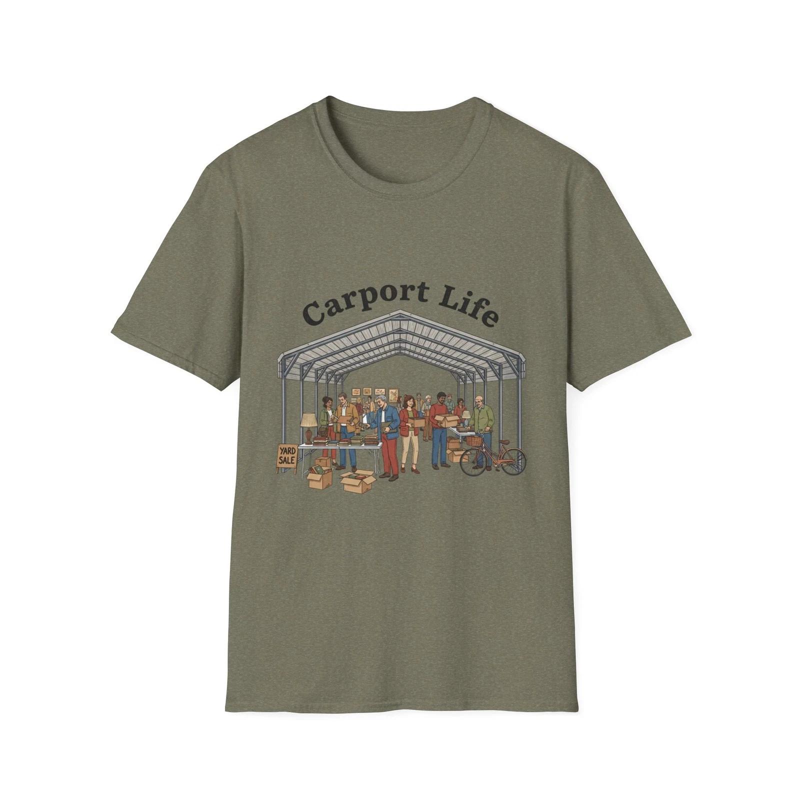 Carport Life T shirt | Americana Everyday Lifestyle 4XL