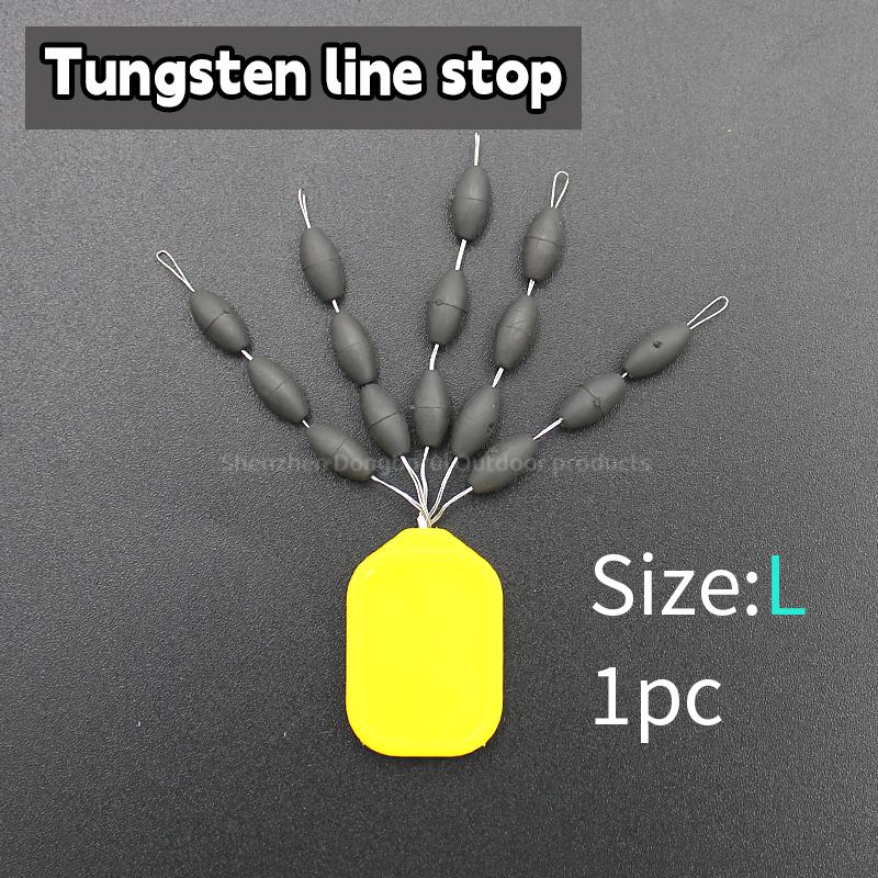 

1 шт. Вольфрамовый стопор для лески, Аксессуары для карповой рыбалки, Размер L M, Стопорные бусины для рыбалки, Волосяная карповая оснастка, Чод-бусины, Терминальные аксессуары, Снасти