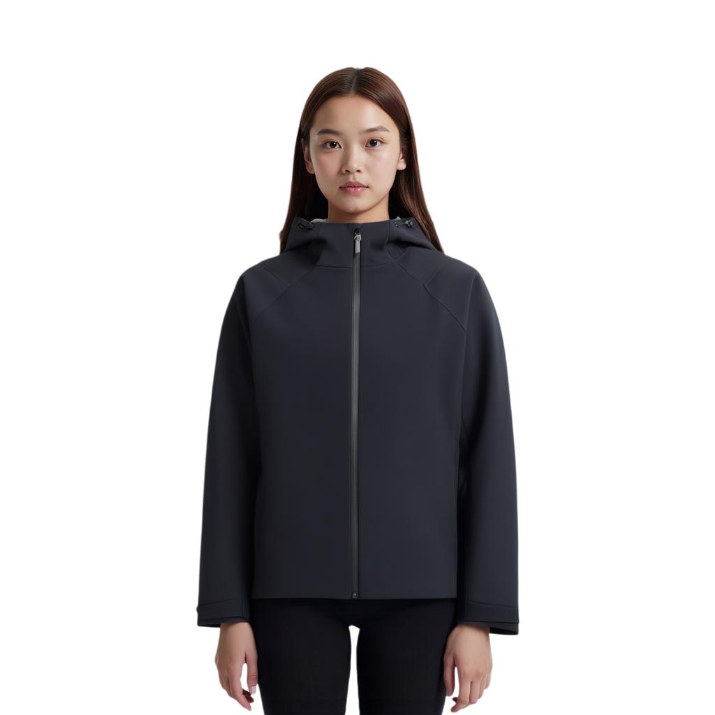 Li-Ning Honor Gold Standard Series Hooded Soft Zipper Solid Color Casual Minimalist Versatile Sports Windbreaker Women Outerwear AFDWE24-1