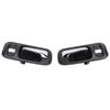 1 Pair Interior Door Handle 72124SX0003ZE Front Rear Comfortable Grip Car Inside Door Handle for CR‑V CRV EX LX SE