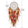Bedroom Hanging Ornaments Dream Catcher Hand-woven Feather Wind Chime Wall Decor Creative Birthday Festival Gift Home Decoration