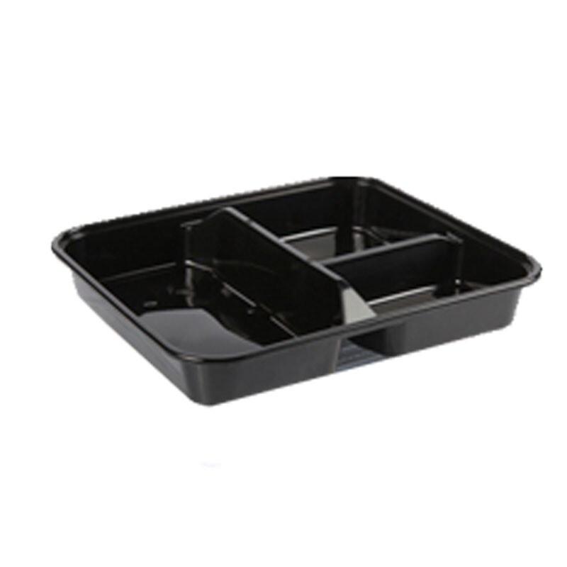 

Disposable Black Square Bento Lunch Box