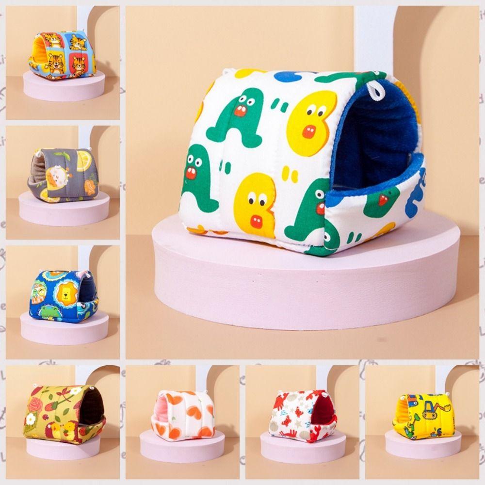 Warm Hamster Sleeping Bed Soft Hanging Hamster Nest Winter Hamster House  Autumn