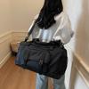 Large capacity sports fitness bag trendy business trip hand luggage dry and wet separation messenger large bag training bag