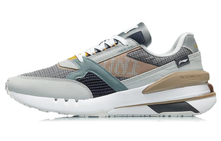 Li Ning 001 Повседневная текстильная обувь для новорожденных, Синтетическая кожа AGCR183-4 40
