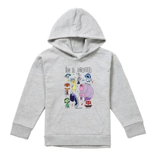 Inside Out 2 Childrens/Kids In A Mood Heather Hoodie