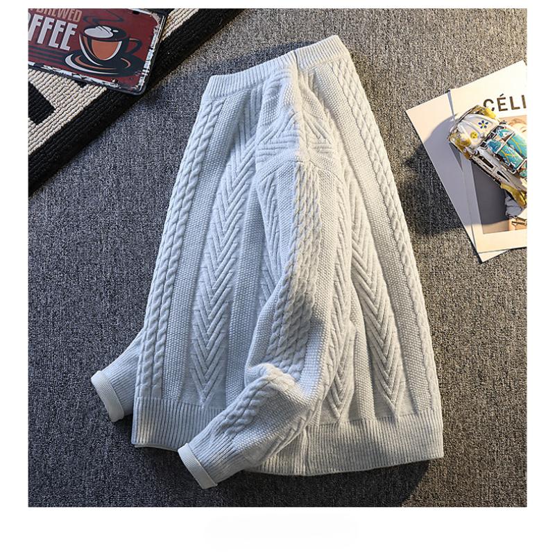 Men Women Knit Sweater Men Autumn Winter Pullover Casual Crew Neck Sweaters Hip Hop Streetwear