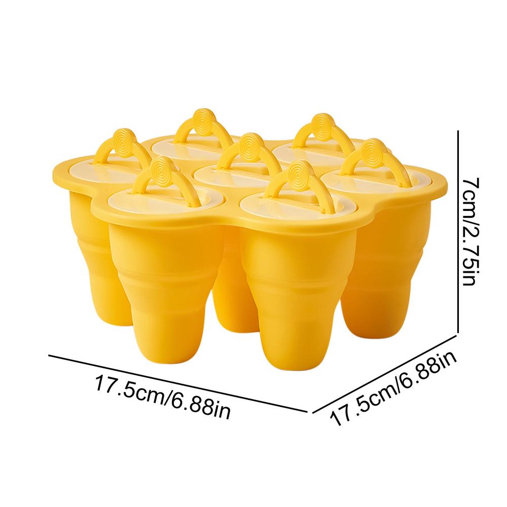 

Popsicle Making Mold Ice Tray Children Silicone Easy Release Design Silicone Suitable for Kitchen Family Holiday Party