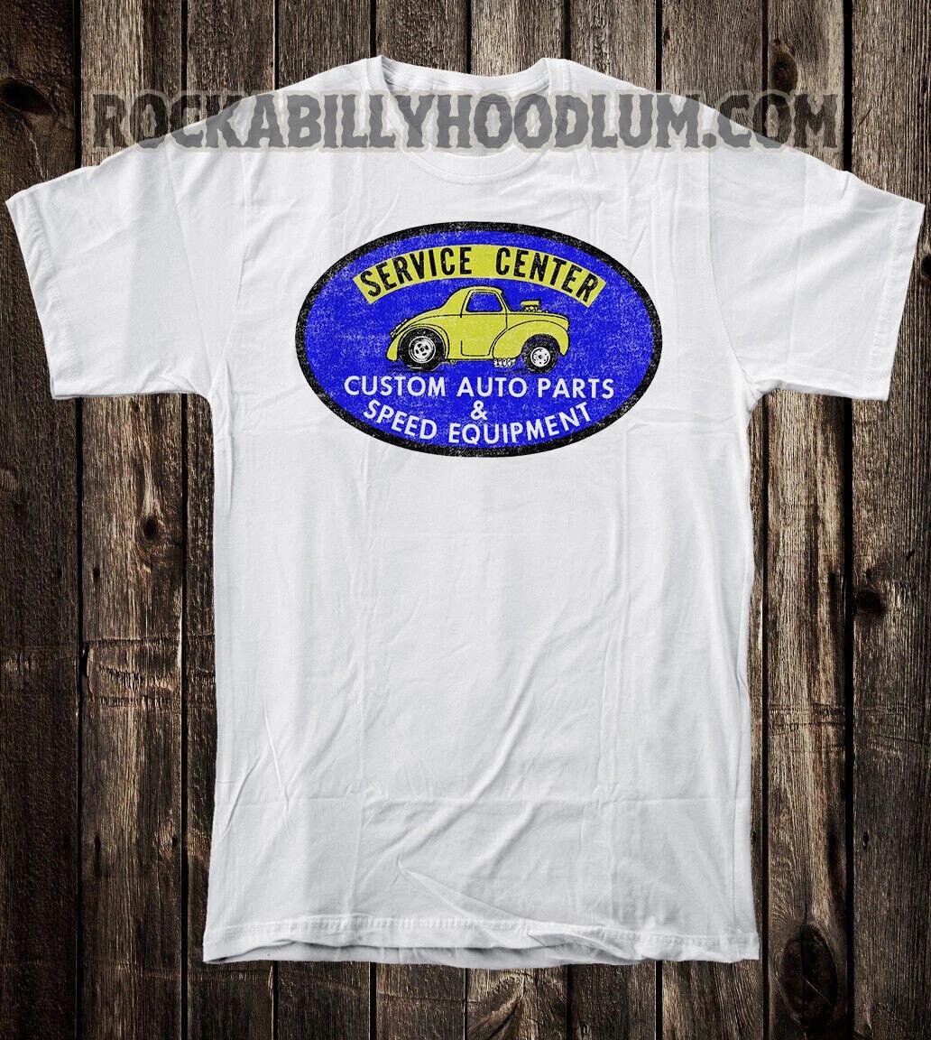 

Retro Hot Rod Tee T Shirt Drag Race Racing Custom Auto Parts Speed Equip Service 4XL