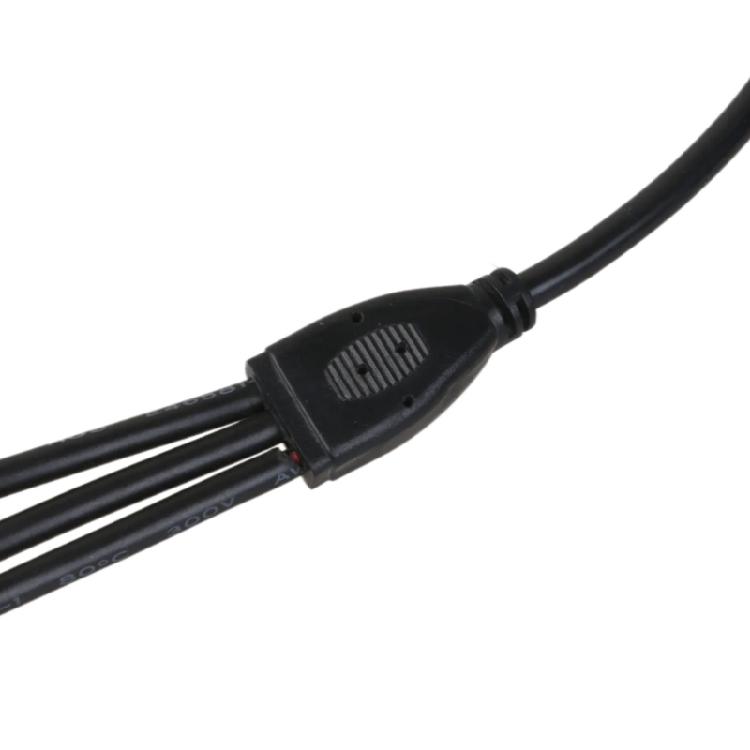 18AWG SAE Y Splitters Cable SAE 1 To 2/3/4 Charging Power Automotive Connectors