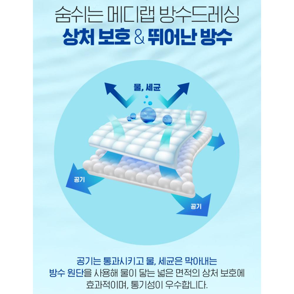 ATEX Medilab Waterproof Sterile Dressing Bandage 20pcs - Wound Care Bandage, Korean