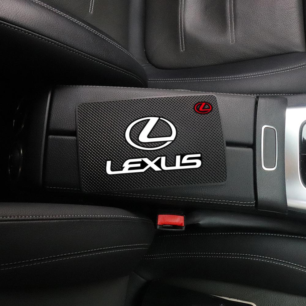 1Pcs Car Styling Waterproof Silicone Mat Dashboard Decoration Anti-Slip Pad For Lexus EX300h RX450h Al20 ES300h NX RX GS IS LX