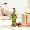 Religious Resin Ornaments Joseph And Child Jesus Figurine, Christian Ornament, Spiritual Home Decoration Collectable Catholic Saint Statue,
