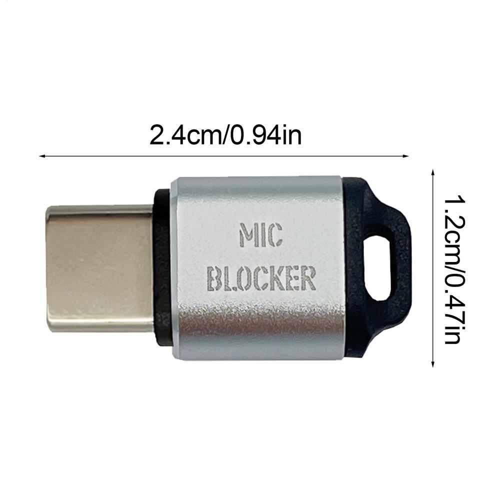 USB Data Blocker Laptop Privacy Protector Data Blocking Privacy Tool Safe and Protective for USB C Devices Laptops Smartphones