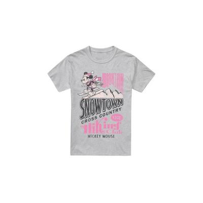 Mens Snowtown Ski Mickey Mouse T-Shirt