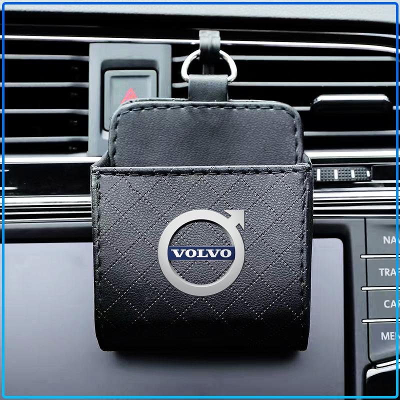 1Pcs Car Air Outlet Storage Box Phone Glasses Organizer Car Goods For Volvo XC60 XC90 S60 S80 S40 V40 V60 V70 V50 XC70