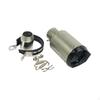 Exhaust Muffler Practical Parts for 6001200 Large Displacement Silver