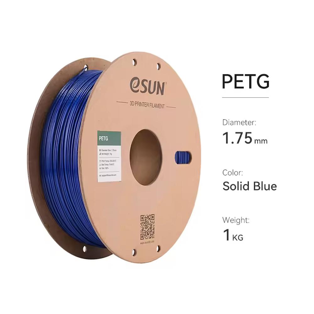 ESUN PETG 3D Printer Filament 1.75mm 1KG/spool PETG Filaments FDM Plastic Rod 240-260℃ Waterproof High Toughness Moulding