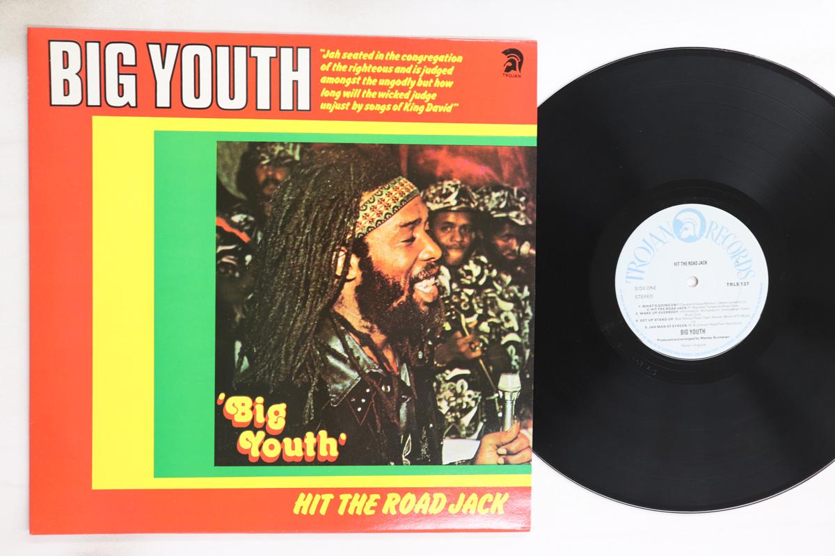 

LP Record BIG YOUTH - Hit The Road Jack TRLS137 Trojan Records 1976 UK Reggae, Ska & Dub Used