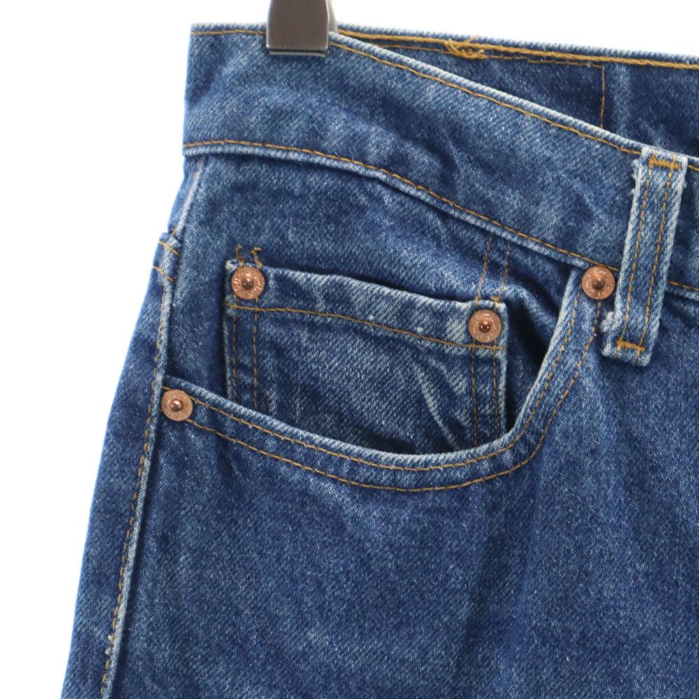 Levi's 80s 510 USA made old Straight denim pants W30 blue jeans Men's Used