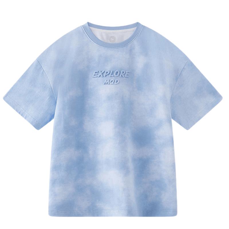 MQD Boys  Tie-Dye Print Loose Short-Sleeve T-Shirt 160cm