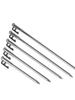 Stainless Steel 420 Anti-Pullout Tent Stakes for Camping and Tarp Setup