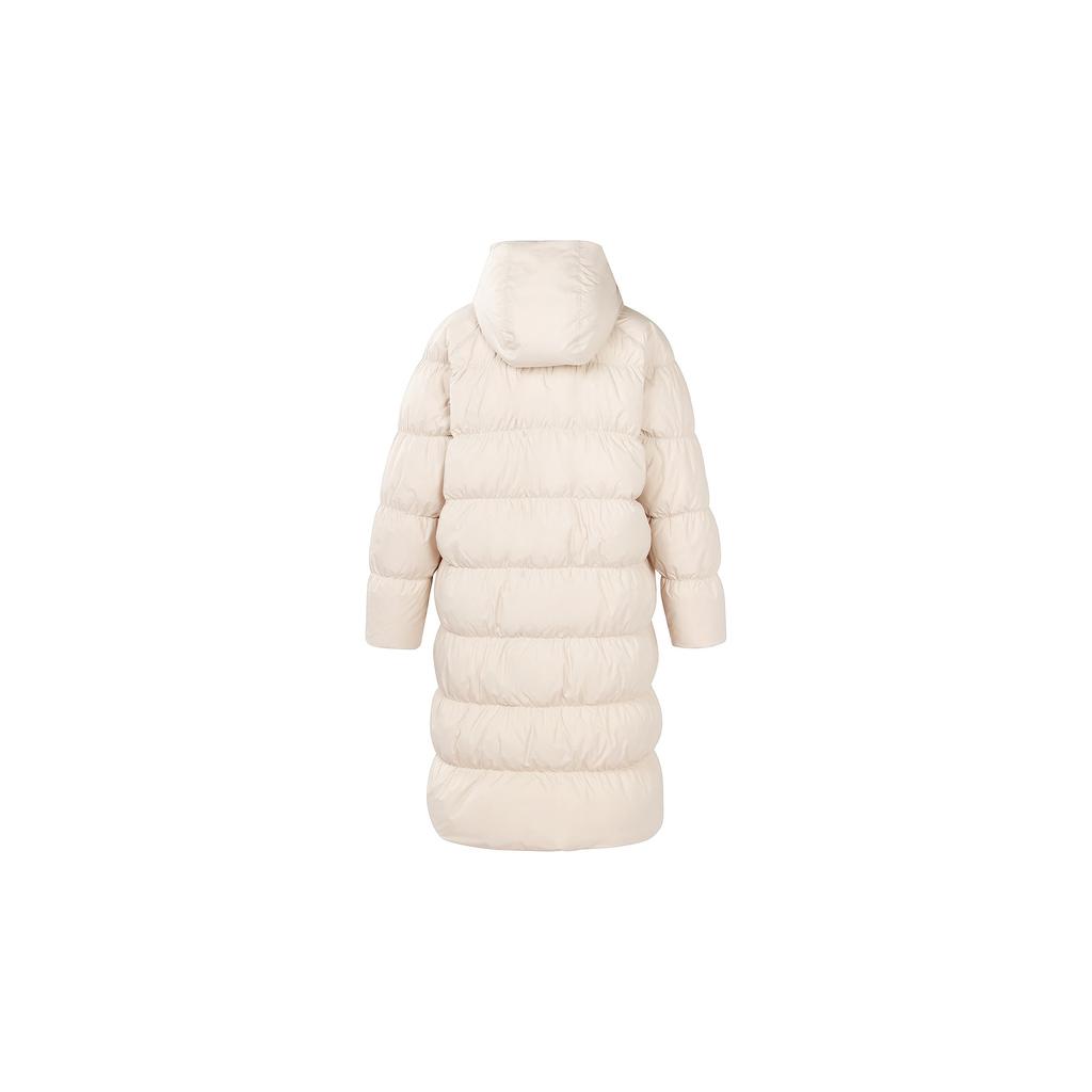 Nike Hooded Long Sleeve Mid-Length Down Jacket Winter Women Outerwear White CZ4069-008