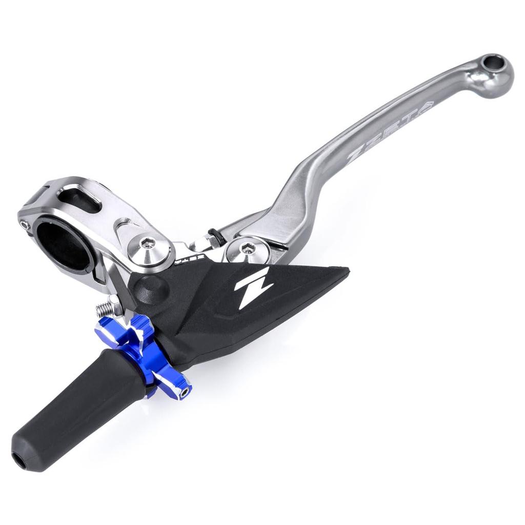 ZETA RACING Pivot Perch FP Clutch Lever Holder Hinged Clamp for Easy Clutch Weight Infinitely Adjustable Lever Race for Dirt Freak and Set, 4-Finger,
