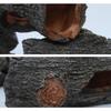 1PC Aquarium Decoration Ornament Gray Hollow Trunk Fish Tank Decoration, Log Decoration Aqua Resin Tree Branch, Hollow Tree