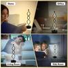 Modern LED Table Lamp Creative Spiral Table Light Soft Light Protection for Eyes 3 Color Dimming for Home Office Night Light