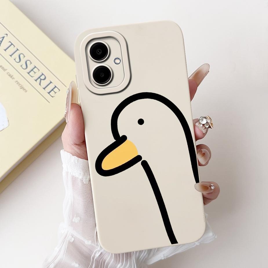 For Samsung Galaxy A06 Case SM-A065F Cute Panda Cartoon Cover Shockproof Phone Case For Samsung A06 A 06 GalaxyA06 4G Soft Shell