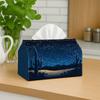 1pc Enchanted Western Scenery Tissue Holder - Desert Cactus Under a Starry Night - Perfect for Holiday Celebrations & Home Decoration, Measuring 17.02