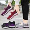 Scarpe da Donna Scarpe Singole Scarpe Primavera Donna di Mezza Età Velcro Fondo Morbido Traspiranti Scarpe da Donna Casual Casual Morbide Per Camminare Tutto il Giorno Sneakers