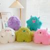 Creative Little Monster Plush Toy Cartoon Big-eyed Monster Long-haired Doll Pillow Same Doll