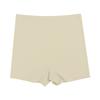 Traceless safety underwear Thin pure cotton crotch one-piece ice silk breathable anti-light boxer underwear