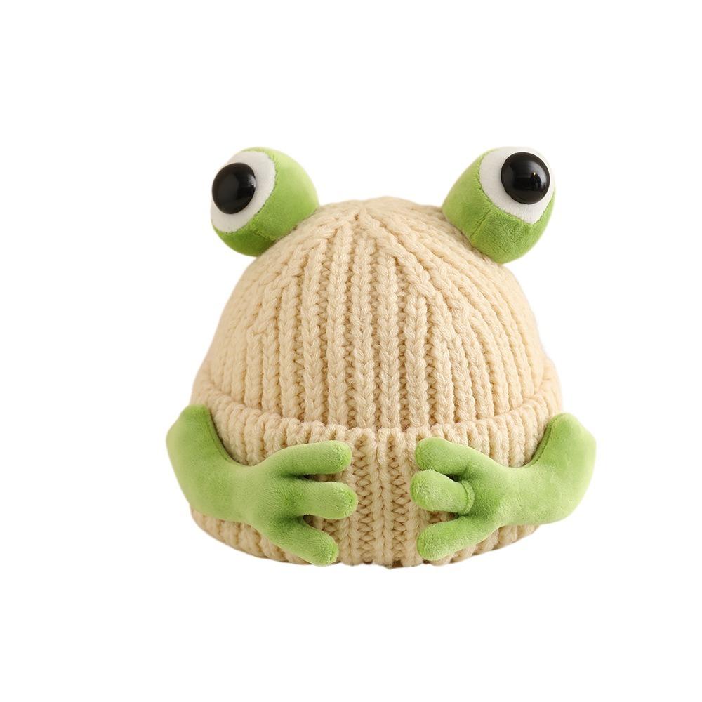 Ztluštěné teplé pletené čepice, větruodolné, ochrana sluchu, čepice, svetr, princeznovská čepice, podzim/zima