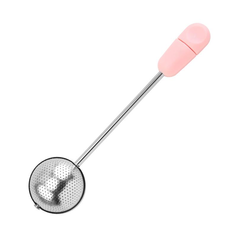 304 Stainless Steel Rotating Tea Infuser Ball - Creative Round Tea Brewer & Strainer Separator