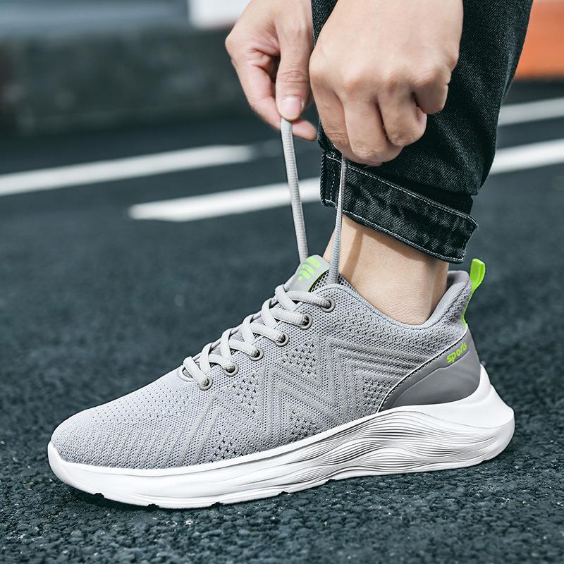 2021 Primavera Verão Sapatos Masculinos Baixos Laços De Malha Plana Tênis  Casuais-comprar a preços baixos na loja virtual Joom
