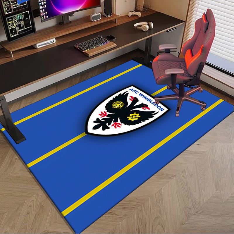 Afc Crest Printed Area Rug for Office, Chair Rug, Decorative Carpet Floor Mat, Large Size Fan gifts Christmas gifts