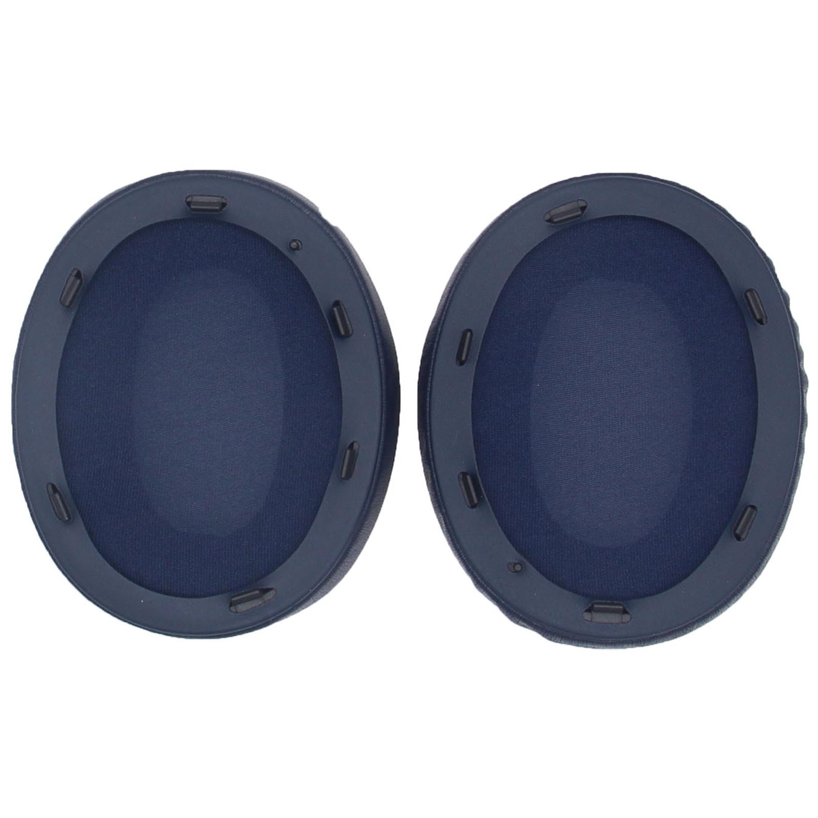 

JZF-398 For Sony WH-XB910N Headphone Earpads Protein Leather Replacement Earmuffs Blue