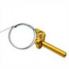 Motorcycle Modification Parts CNC Large Torque Oil-view Throttle Grip Fuel Injector 22mm Throttle Cable Accelerator CRF